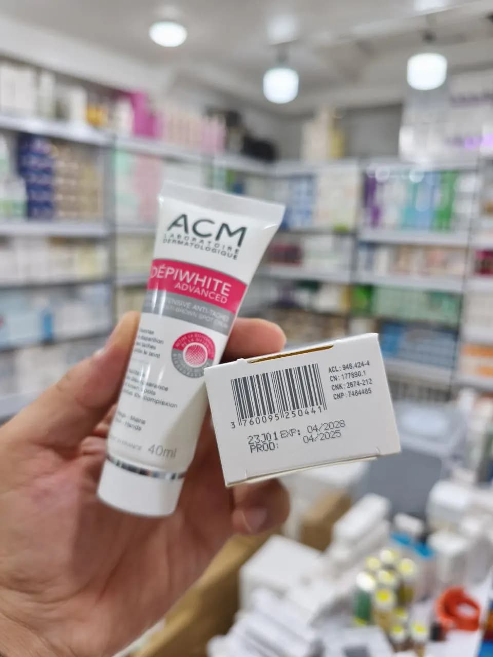 کرم ضد لک دپی وایت ای سی امACM تیوپ فلزی کیفیت مستر کپی