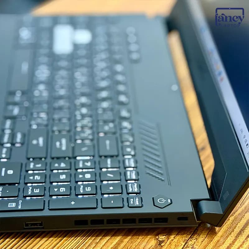 لپ تاپ استوک 15.6 اینچی ایسوس TUF Dash F15 FX517ZC Core i7-12650H 16GB DDR5 512GB SSD RTX 3050 4GB FHD IPS 144Hz — تصویر ۷