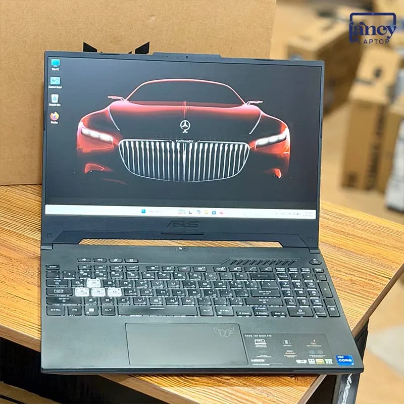 لپ تاپ استوک 15.6 اینچی ایسوس TUF Dash F15 FX517ZC Core i7-12650H 16GB DDR5 512GB SSD RTX 3050 4GB FHD IPS 144Hz — تصویر ۵
