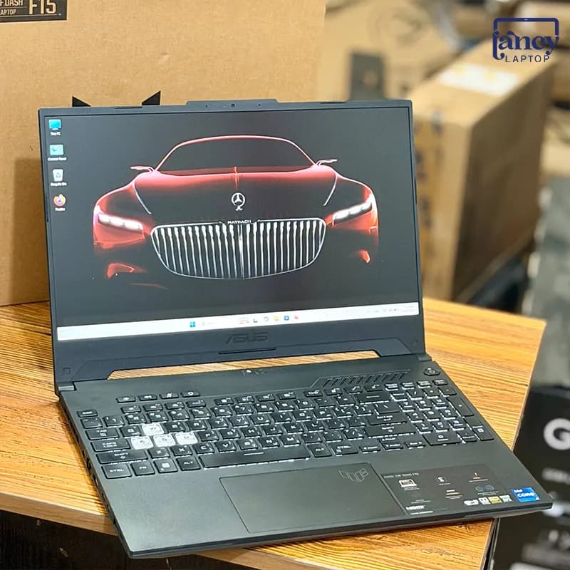 لپ تاپ استوک 15.6 اینچی ایسوس TUF Dash F15 FX517ZC Core i7-12650H 16GB DDR5 512GB SSD RTX 3050 4GB FHD IPS 144Hz — تصویر ۳