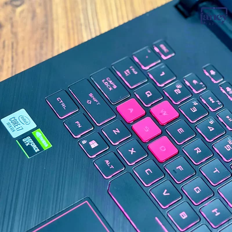 لپ تاپ استوک 15.6 اینچی ایسوس ROG Strix G15 G512LI Core i7-10750H 16GB DDR4 512GB SSD GTX 1650 Ti 4GB FHD IPS 144Hz — تصویر ۳