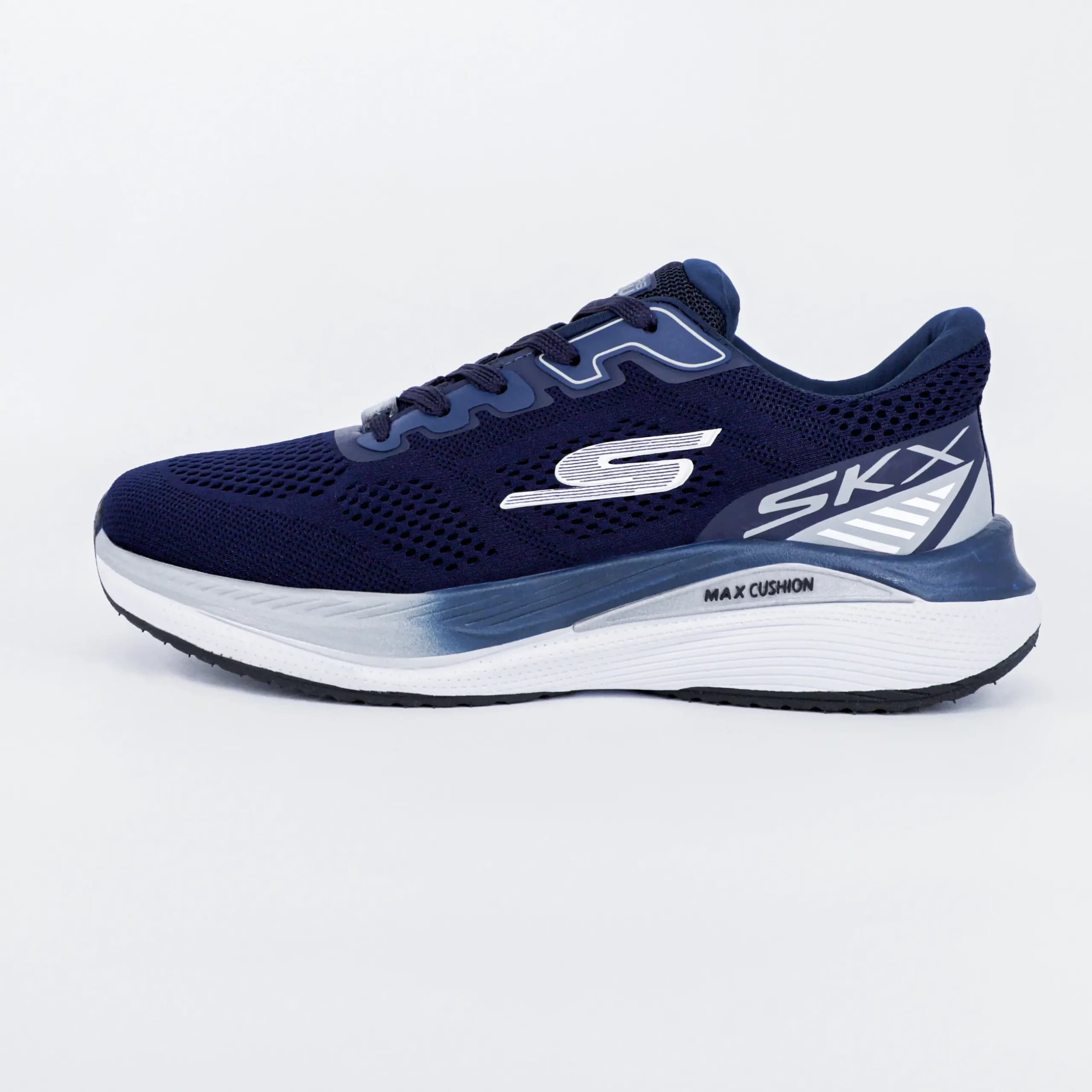 کتونی اسکیچرز Skechers مردانه سرمه ای کد 2650 — تصویر ۳