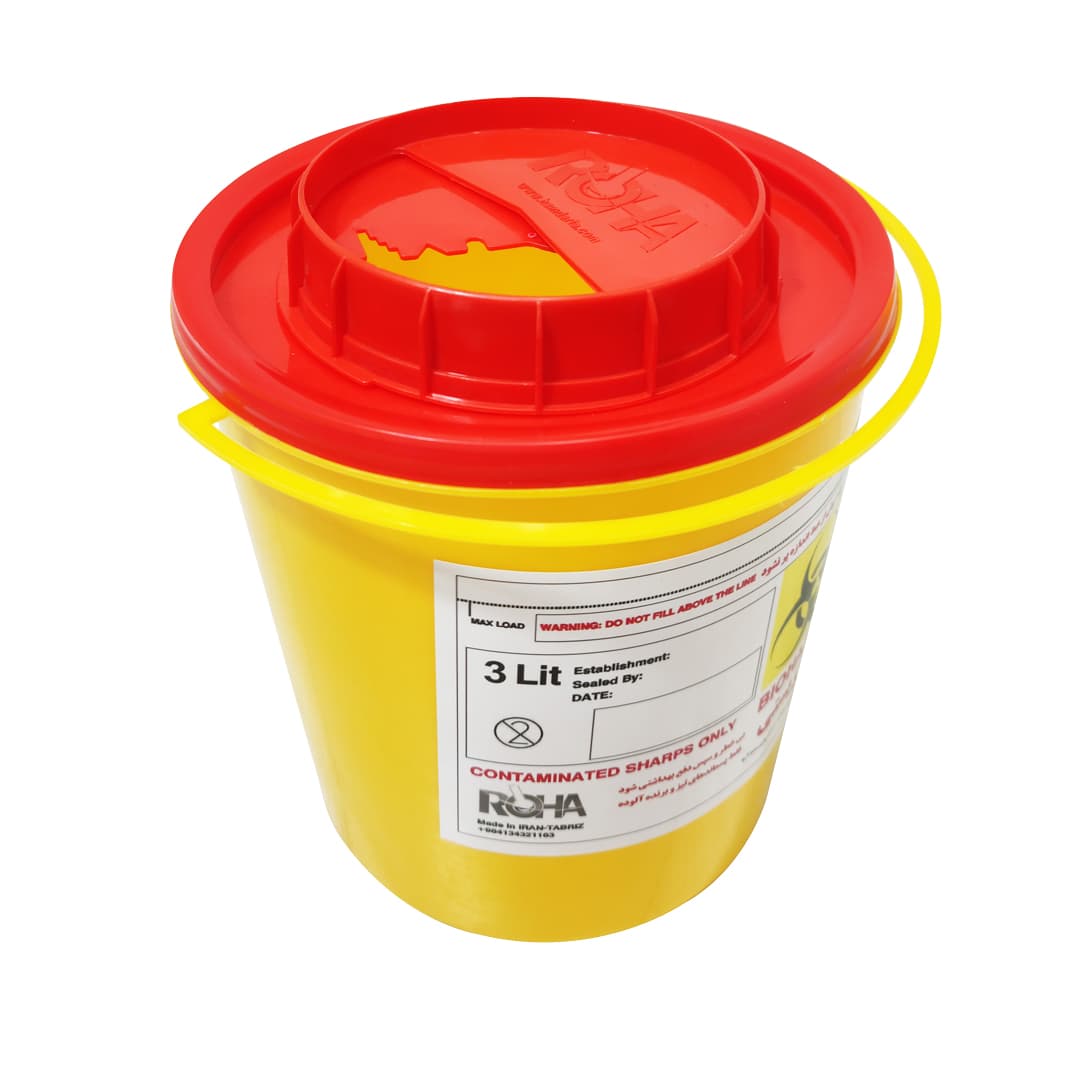 ظرف پسماند 7 لیتری ( safety box )سوپا
