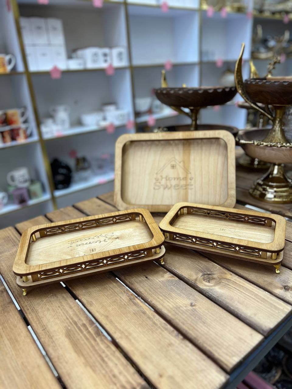سینی ۳سایز مستطیل مشبک — تصویر ۵