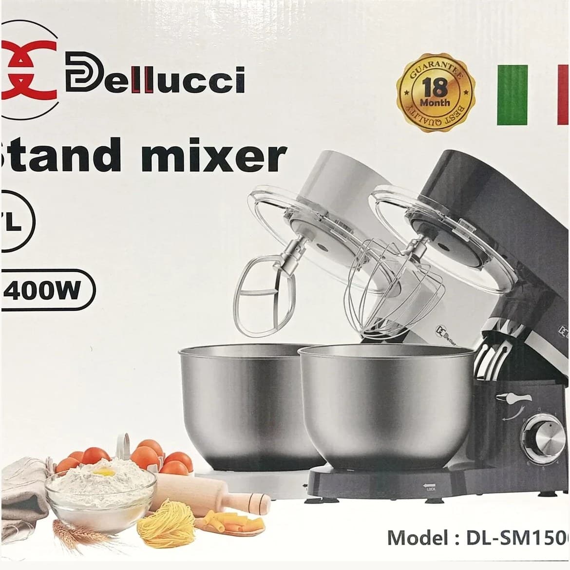 همزن کاسه‌دار دلوسی مدل DL-SM1500 — تصویر ۴
