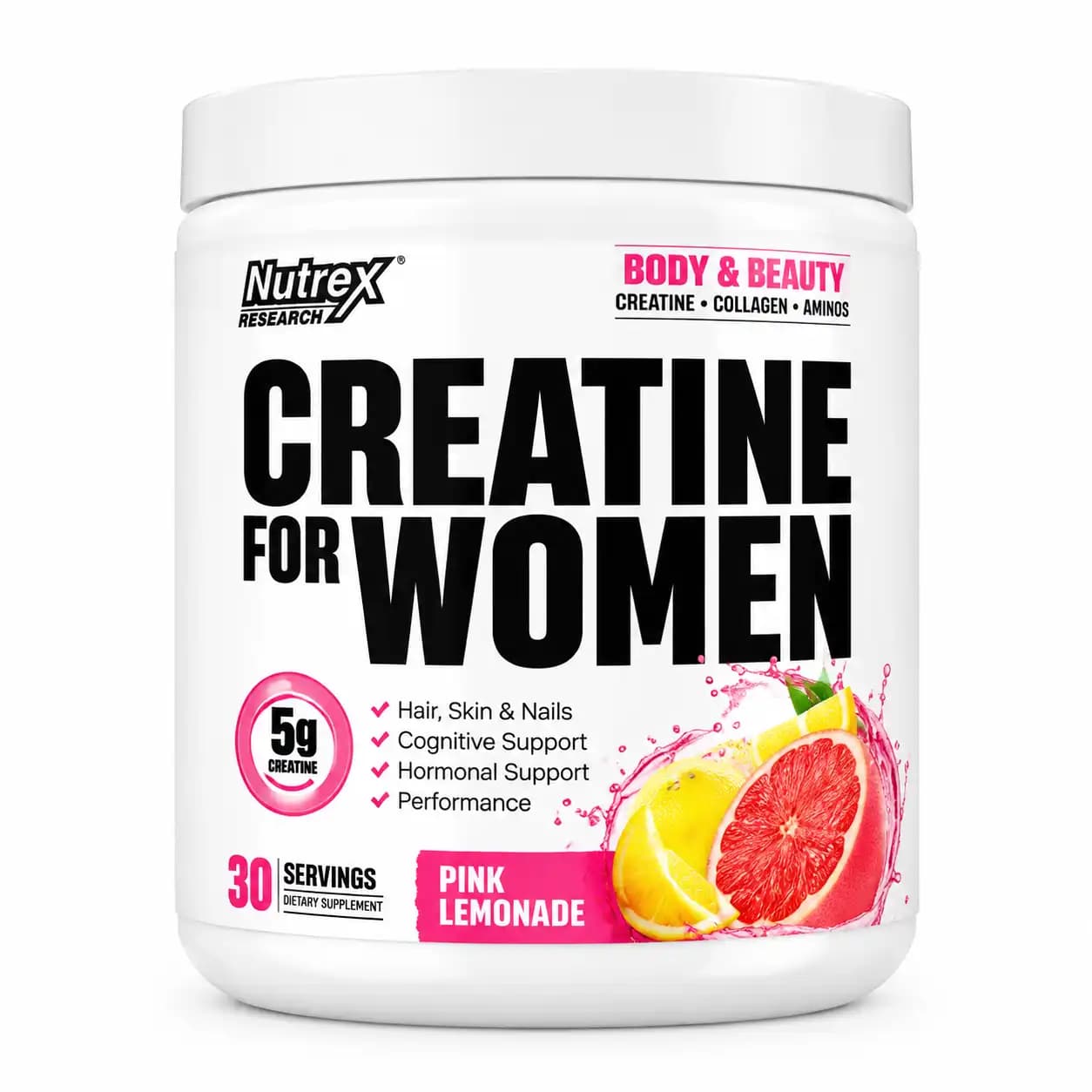 کراتین فور وومن ناترکس با طعم پینک لیموناد | Nutrex Creatine for Women