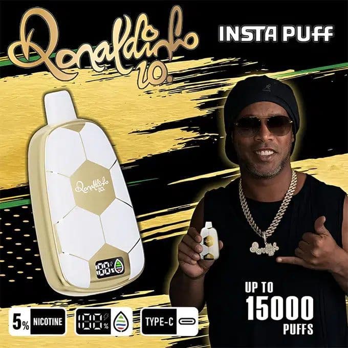پاد 15 هزار پاف رونالدینیو Ronaldinho 15000 puffs — تصویر ۲