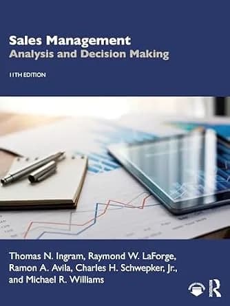 و دانلود نسخه کامل کتاب زبان اصلی Sales Management: Analysis and Decision Making | دانلود کتاب خارجی