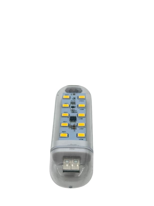 چراغ اضطراری LED یو اس بی 20LED USB مدل دوطرفه لمسی