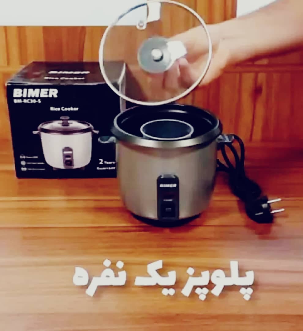 پلوپز یک نفره BM-RC30-S — تصویر ۲