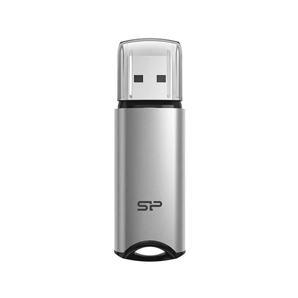 فلش مموری سیلیکون پاور Silicon Power مدل M02 ظرفیت 128 گیگ گارانتی متین — تصویر ۳