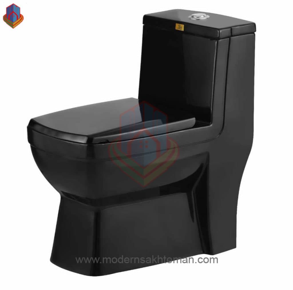 توالت فرنگی لیتو مشکی کد 321