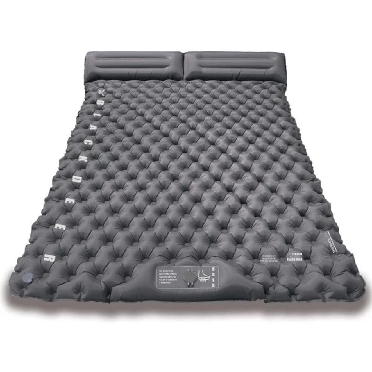 تشک بادی دو نفره Green Lion مدل INFLATABLE GNDUAIRMATBK – مشکی – پک ضعیف (گارانتی 6 ماهه شرکتی) — تصویر ۲
