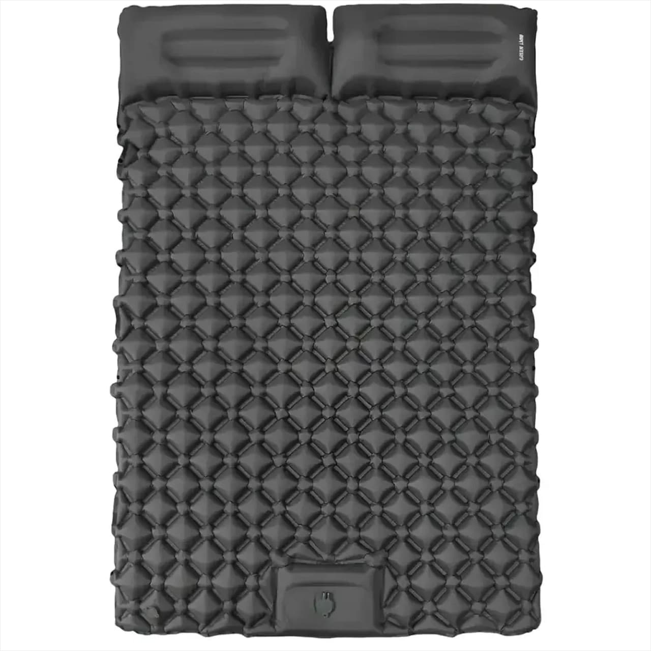تشک بادی دو نفره Green Lion مدل INFLATABLE GNDUAIRMATBK – مشکی – پک ضعیف (گارانتی 6 ماهه شرکتی)