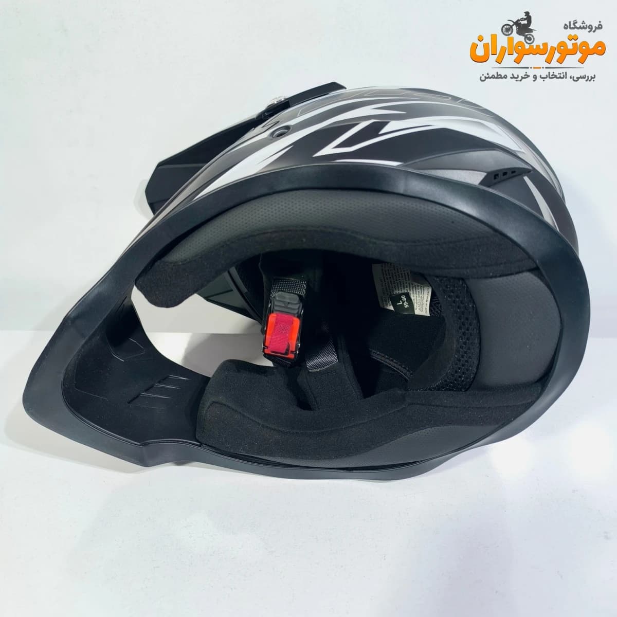کلاه کاسکت کراسی ردلاین Redline کد RE60 — تصویر ۷