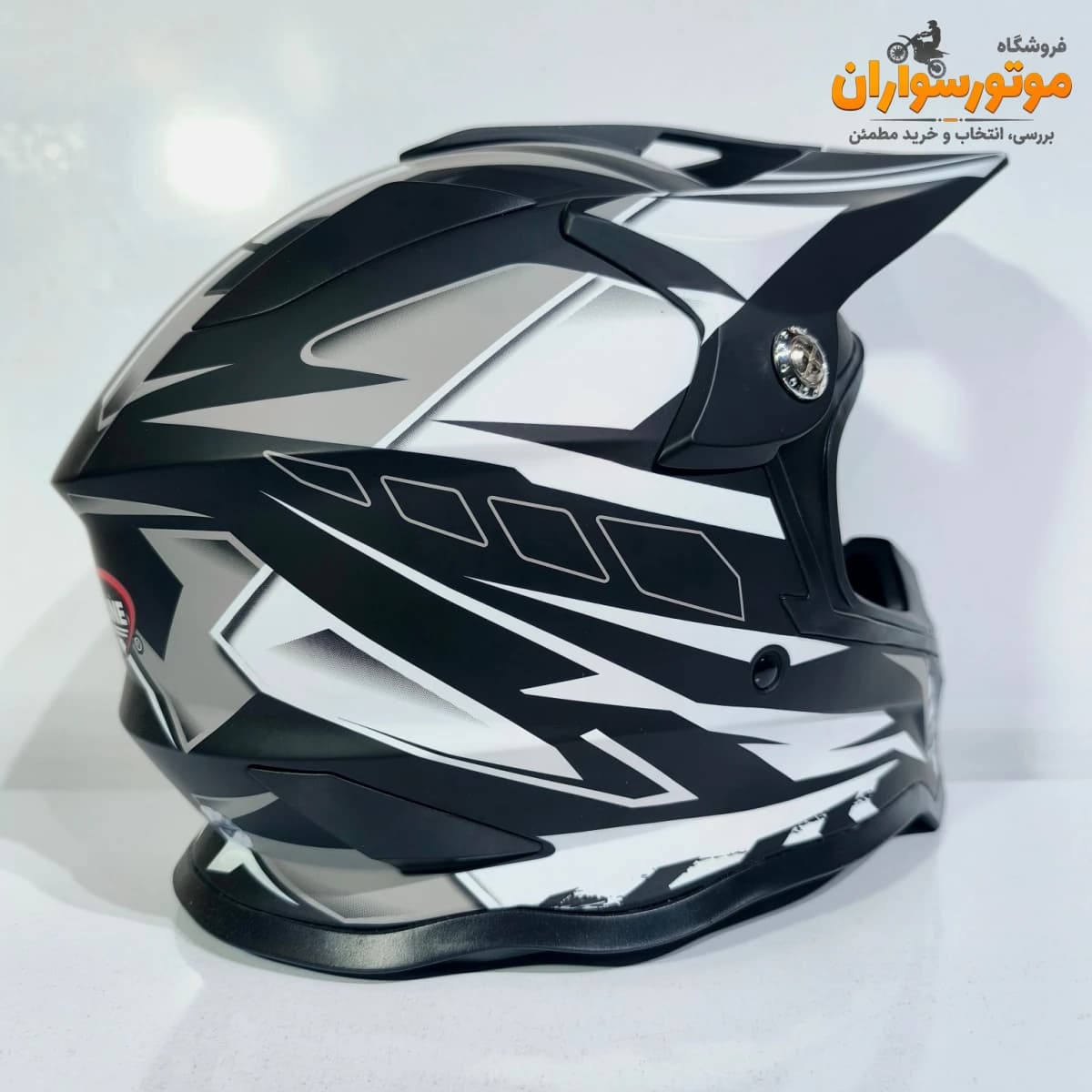کلاه کاسکت کراسی ردلاین Redline کد RE60 — تصویر ۲