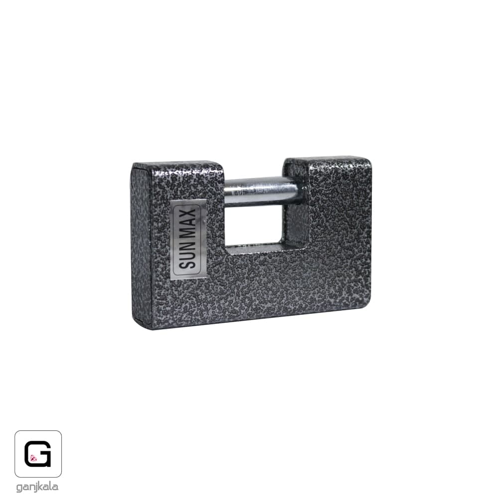 قفل کتابی چکشی استاتیک سان مکس سایز 70 — تصویر ۳