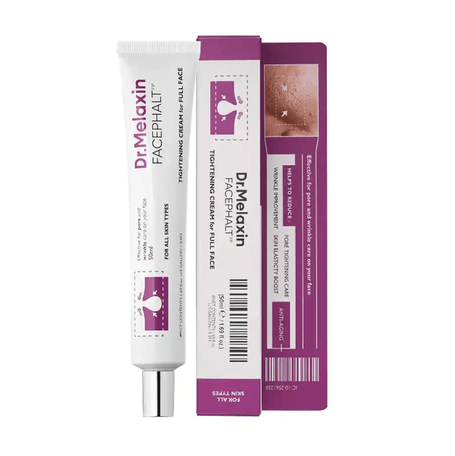 کرم سفت کننده پوست و جمع کننده منافذ فیسفالت دکتر ملاکسین Facephalt Tightening Cream