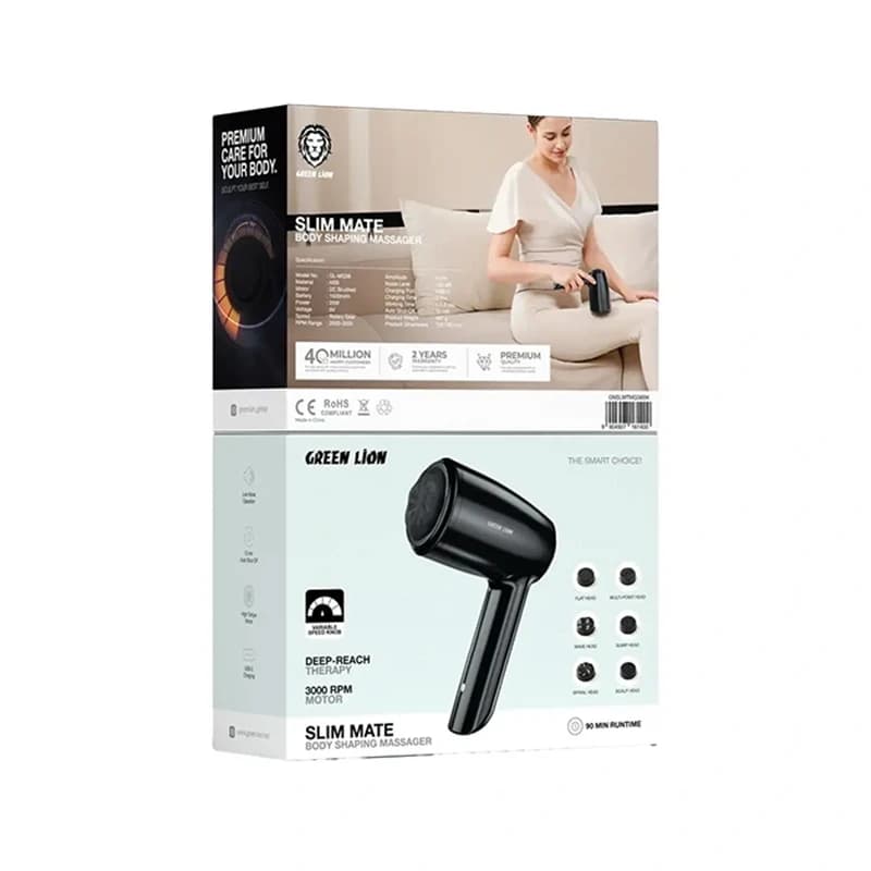 ماساژور بدن گرین لاین مدل Slim Mate GNSLMTMG36BK — تصویر ۴