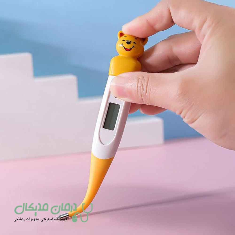 تب سنج دیجیتال فلکسی بل طرح خرس — تصویر ۲