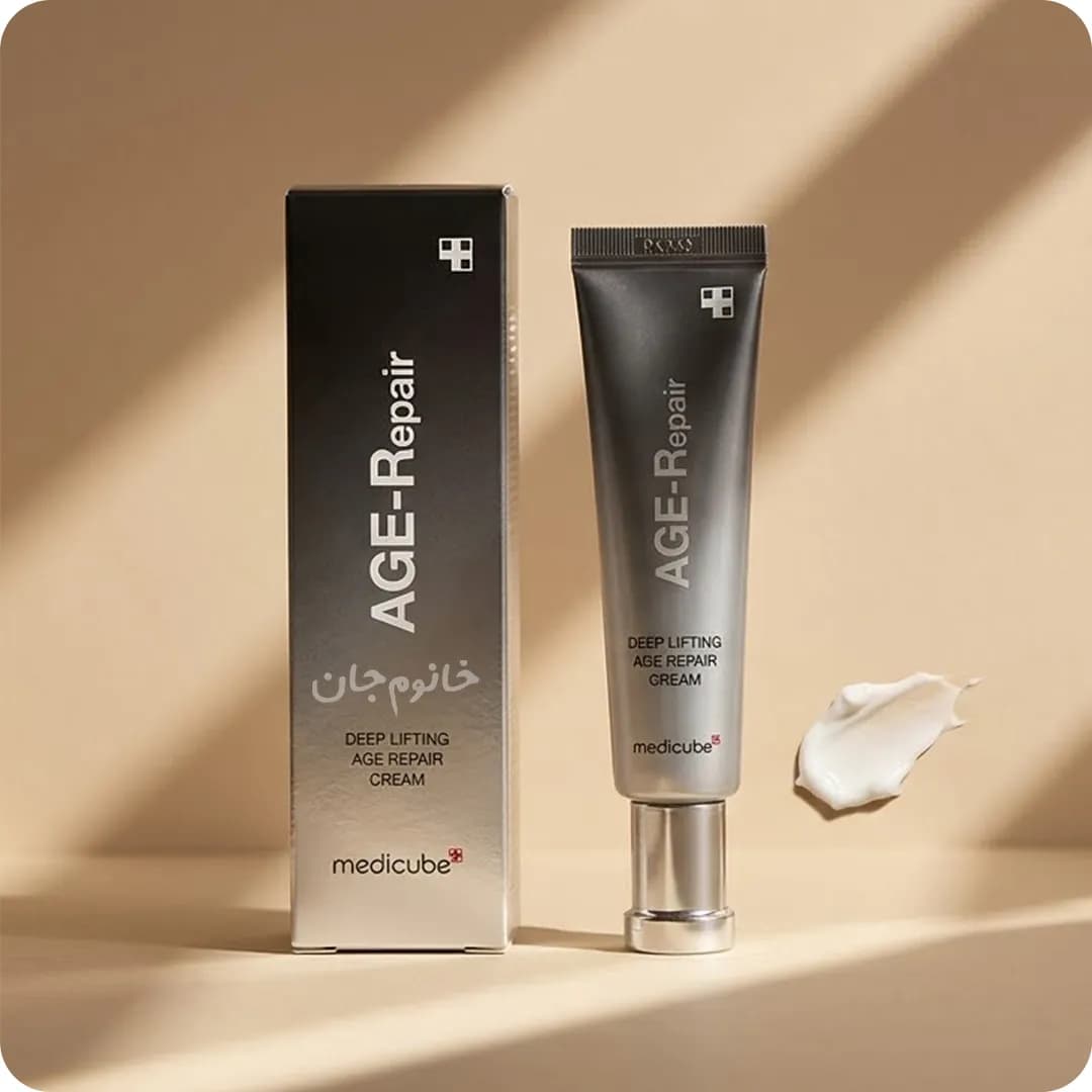 کرم ضد چروک مدی کیوب مدل AGE-R Deep Lifting لیفت کننده و سفت کننده پوست حجم 30 میل — تصویر ۷