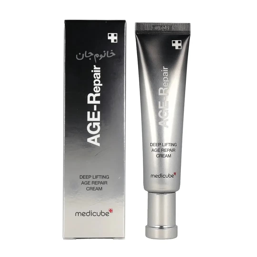 کرم ضد چروک مدی کیوب مدل AGE-R Deep Lifting لیفت کننده و سفت کننده پوست حجم 30 میل — تصویر ۳