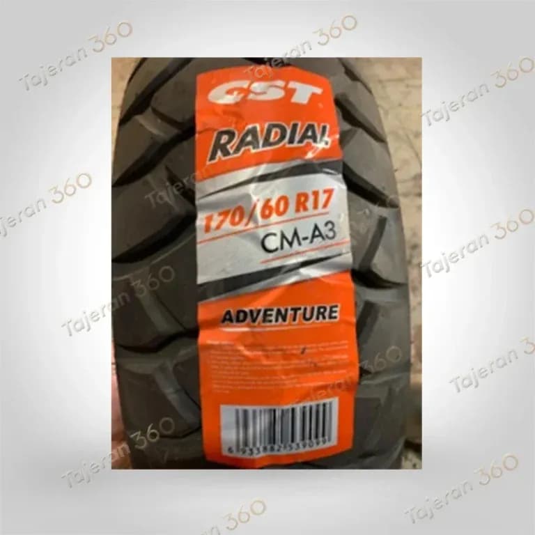 لاستیک موتور سیکلت CST ADVETURE سایز 170/60/17 گل ادونجری