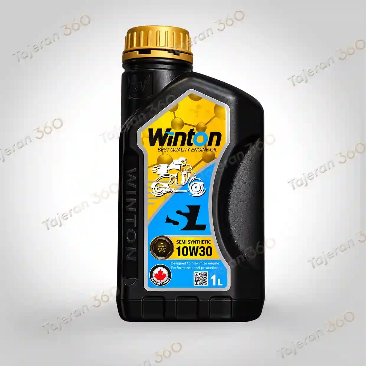 روغن موتور وینتون 10W30 JASO MB SL حجم 1 لیتر
