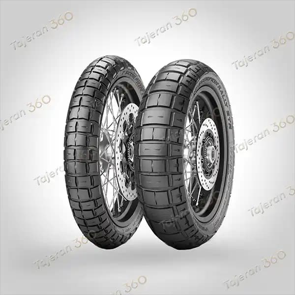 لاستیک پیرلی SCORPION RALLY STR سایز 130/80/17 و 110/80/19