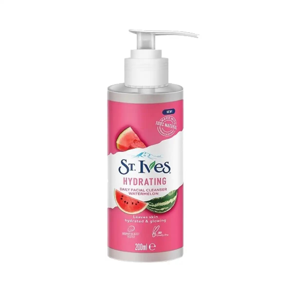 ژل شستشو صورت سنت ایوز هندوانه ST.IVES HYDRATE & GLOW حجم‌236ml اصل