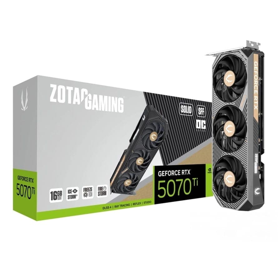 کارت گرافیک زوتک مدل RTX 5070 Ti SOLID SFF16GB