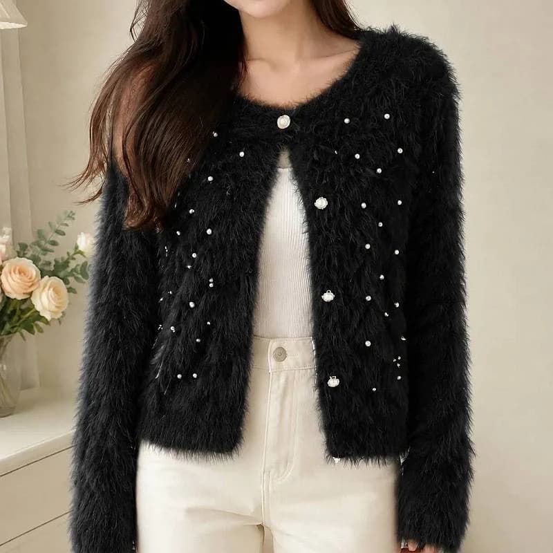 ژاکت موهرکوتاه زنانه وارداتی ترک/کد29934 — تصویر ۳