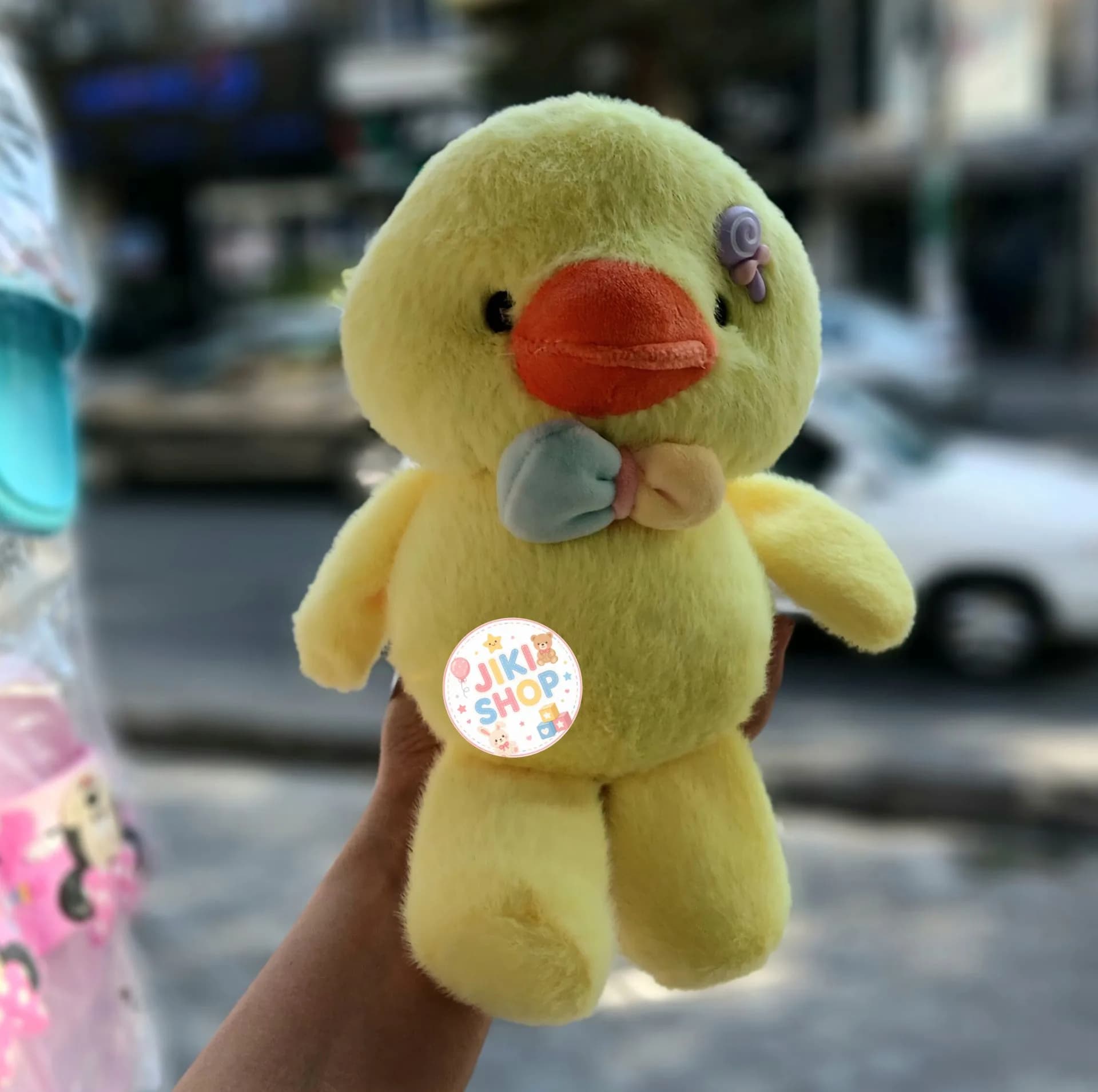 عروسک پولیشی مدل جوجه آبنباتی ارتفاع 27 سانتی متر — تصویر ۲