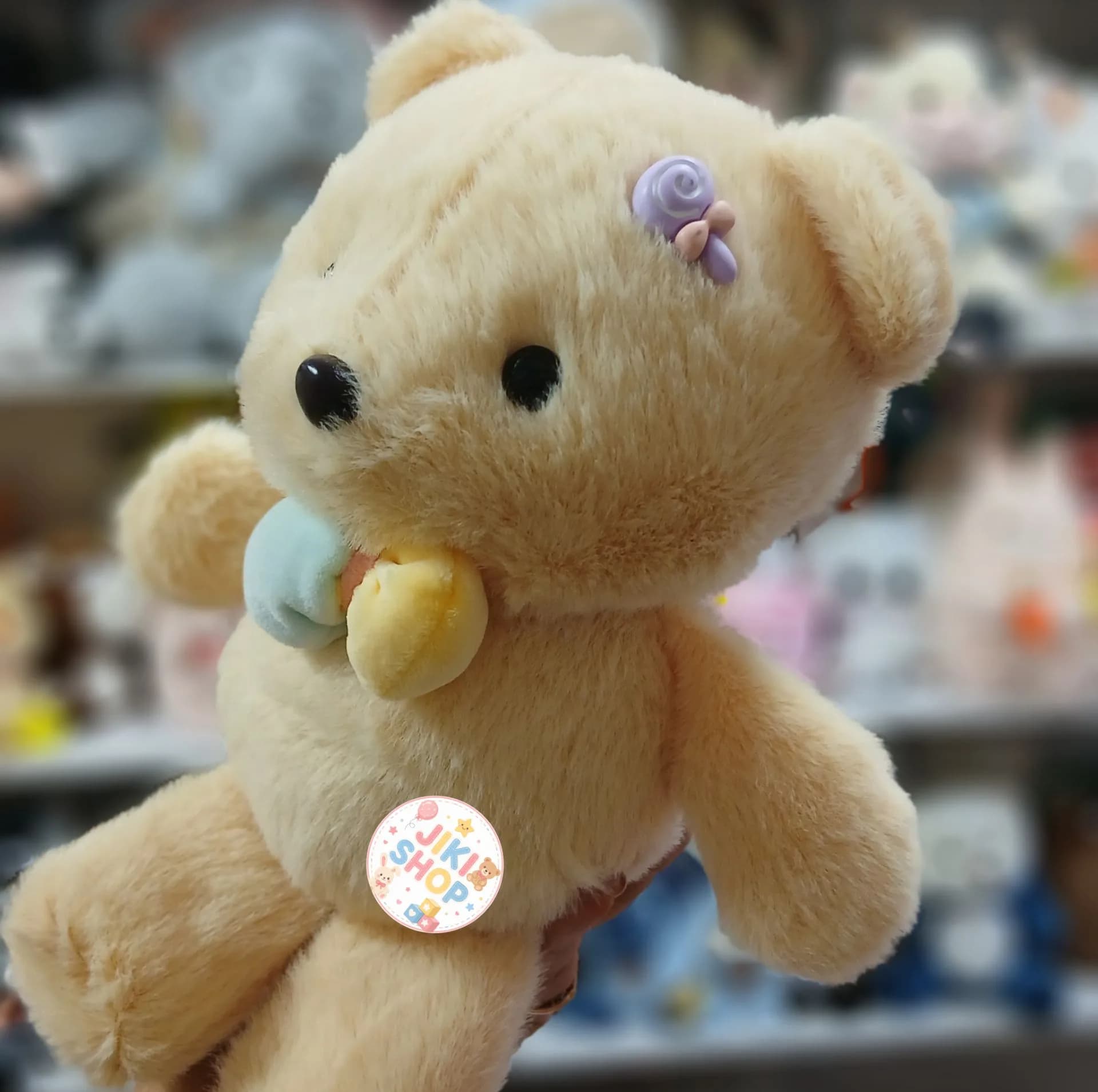 عروسک پولیشی مدل خرس آبنباتی ارتفاع 27 سانتی متر — تصویر ۳