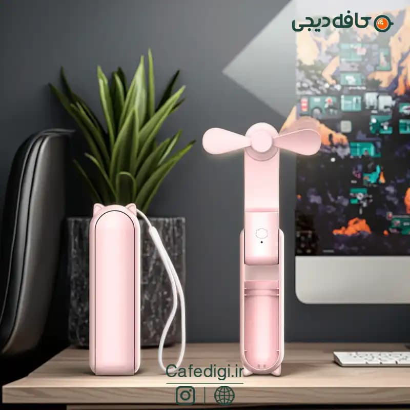 پنکه کوچک تاشو hz001 — تصویر ۳
