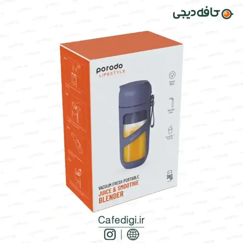 مخلوط کن شارژی پرودو Porodo PD-P55JV — تصویر ۳