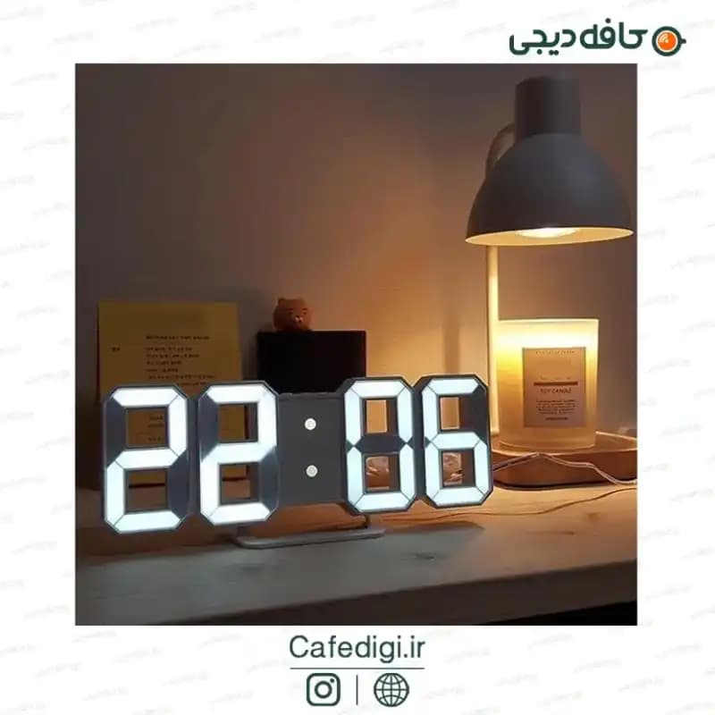 ساعت رومیزی دیجیتال LED Alarm Clock S90L — تصویر ۴