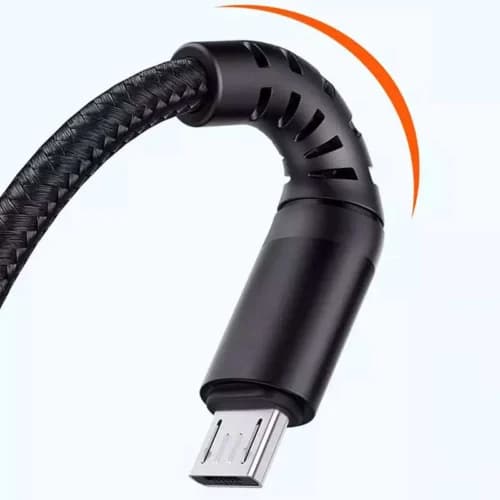 کابل کوتاه میکرو یو اس بی فست شارژ 3 آمپر مک دودو CA-2280 طول 20 سانتی متر — تصویر ۴