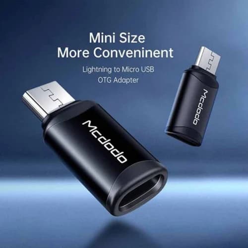 تبدیل OTG لایتنینگ به میکرو یو اس بی مک دودو OT-771 — تصویر ۷