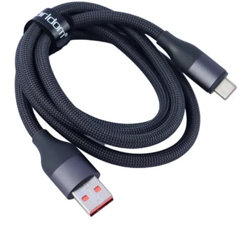 کابل تایپ سی فست شارژ 120 وات ارلدام EC-212C طول 1 متر — تصویر ۴