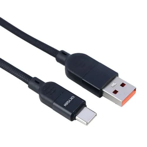 کابل تایپ سی فست شارژ 5 آمپر اکسیژن LX-36 طول 1.2 متر — تصویر ۴