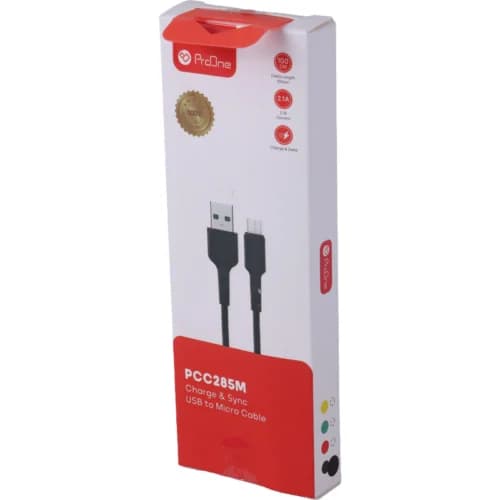 کابل میکرو یو اس بی 2.1 آمپر پرووان PCC285M طول 1 متر — تصویر ۷