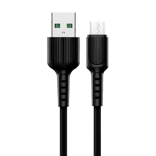 کابل میکرو یو اس بی 2.1 آمپر پرووان PCC285M طول 1 متر — تصویر ۲