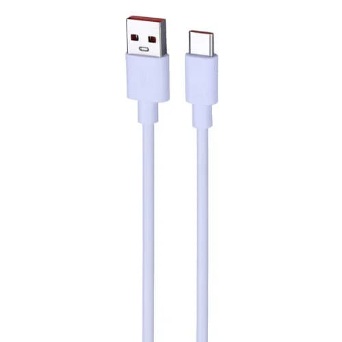 کابل تایپ سی فست شارژ 6 آمپر هوکو High Copy طول 1 متر — تصویر ۲