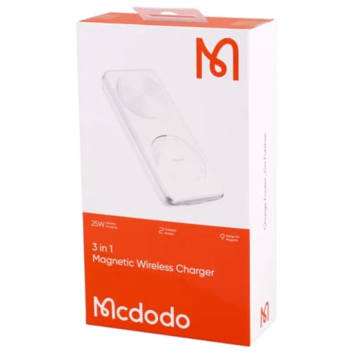 شارژر بی سیم فست شارژ و استند رومیزی Mcdodo CH-115 25W — تصویر ۸