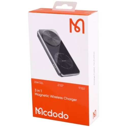 شارژر بی سیم فست شارژ و استند رومیزی Mcdodo CH-115 25W — تصویر ۲