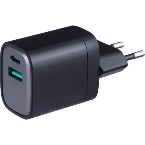 شارژر دیواری 22.5 وات گرین لاین Supra GL-WC34 GNG225EUTC GaN QC3.0 PD 3A + کابل تبدیل تایپ سی — تصویر ۲