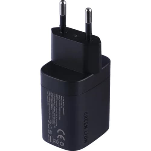 شارژر دیواری 22.5 وات گرین لاین Supra GL-WC34 GNG225EUTC GaN QC3.0 PD 3A + کابل تبدیل تایپ سی — تصویر ۵