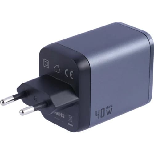 شارژر دیواری 40 وات گرین لاین GL-WC16 GNGAN40WEU GaN PD 3A — تصویر ۳