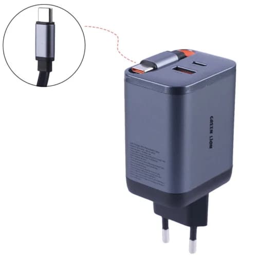 شارژر دیواری 40 وات گرین لاین GL-WC16 GNGAN40WEU GaN PD 3A — تصویر ۶